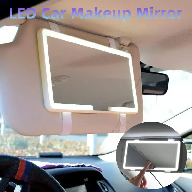LED Sun Visor Mirror