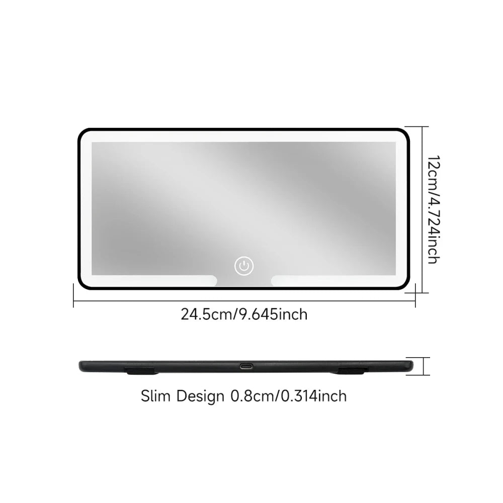 LED Sun Visor Mirror