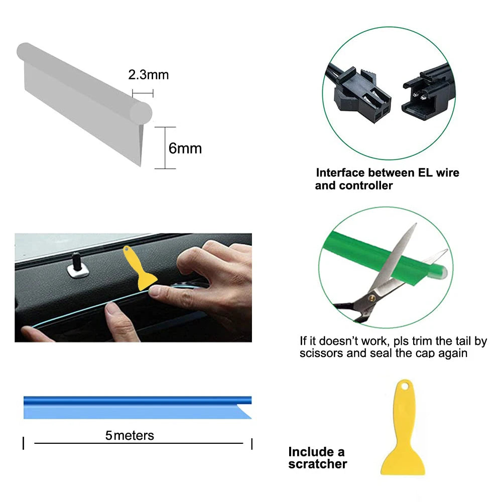 NeonFlex Car Ambient Light
